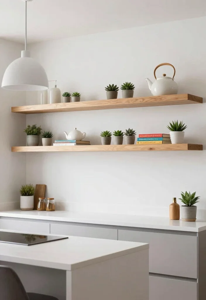 12 Kitchen Shelf Ideas That Balance Decor and Storage 1 12 Kitchen Shelf Ideas That Balance Decor and Storage 1. Floating Shelves with Decorative Accents 0