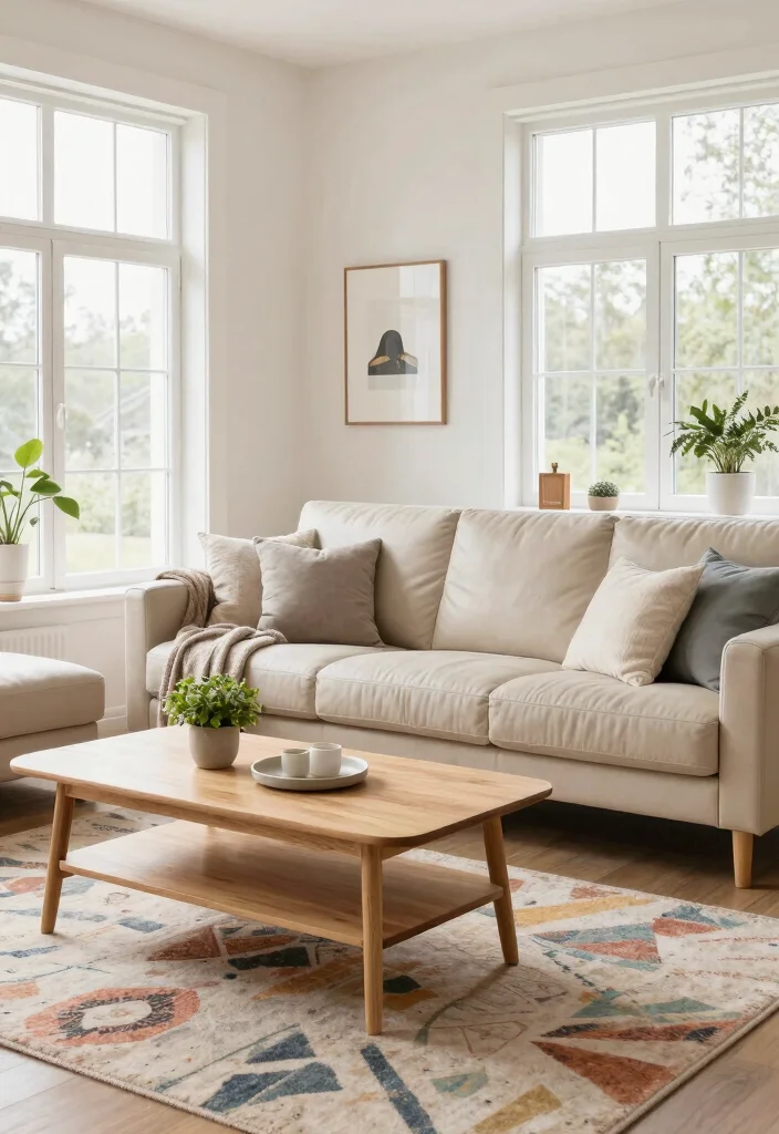 12 Leather Sofa Living Room Ideas with Timeless Style 14 12 Leather Sofa Living Room Ideas with Timeless Style 4. Scandinavian Simplicity 0