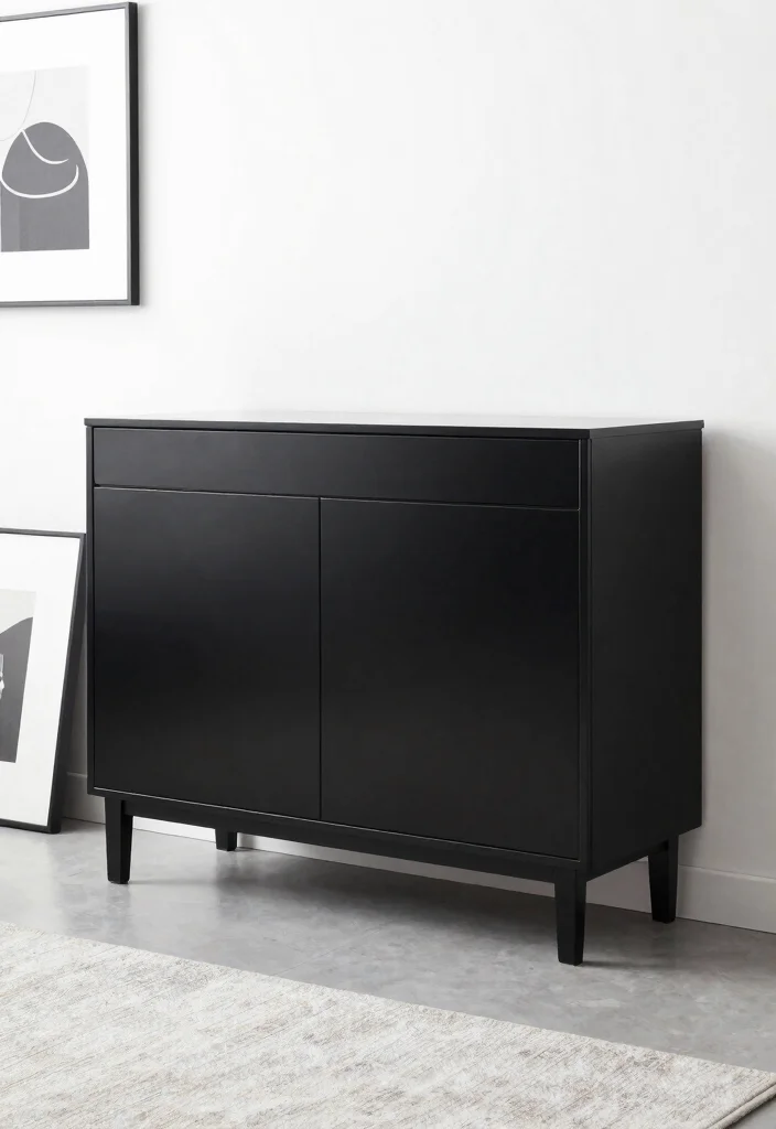 12 Living Room Cabinet Ideas for Storage and Style 46 12 Living Room Cabinet Ideas for Storage and Style 6. Sleek Modern Cabinet 0