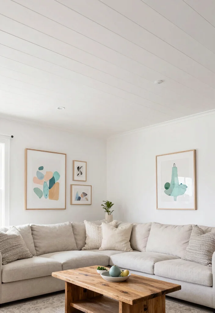 12 Living Room Ceiling Ideas That Elevate the Space 2 12 Living Room Ceiling Ideas That Elevate the Space 2. Tongue and Groove Paneling 0