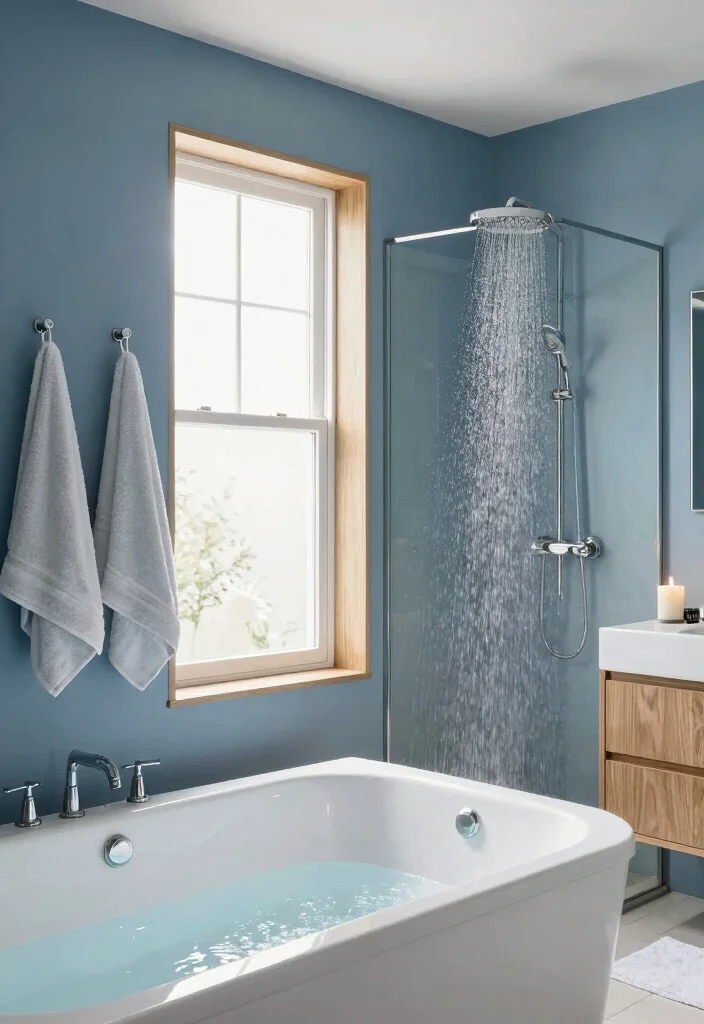 12 Masculine Bathroom Ideas with Bold and Clean Style 10. Spa Like Features 0