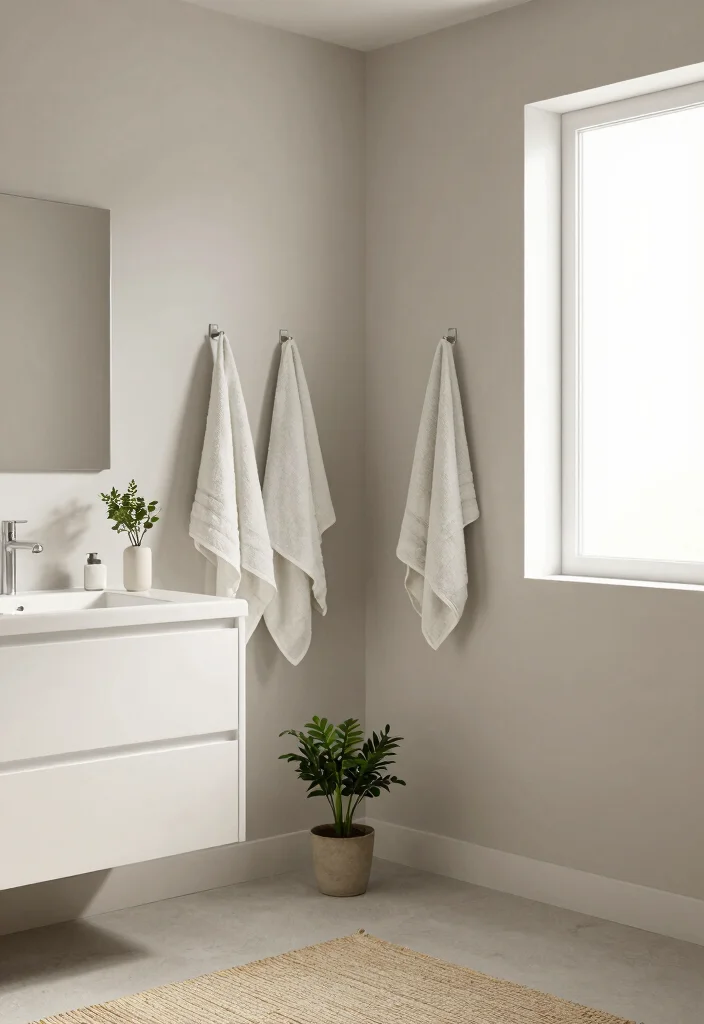 12 Minimalist Bathroom Decor Ideas for a Calm Clean Look 1. Embrace Neutral Color Palettes 0