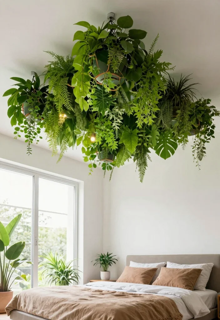 12 Modern Bedroom Ceiling Design Ideas That Wow 5. Eco Friendly Green Ceilings Living Art 0