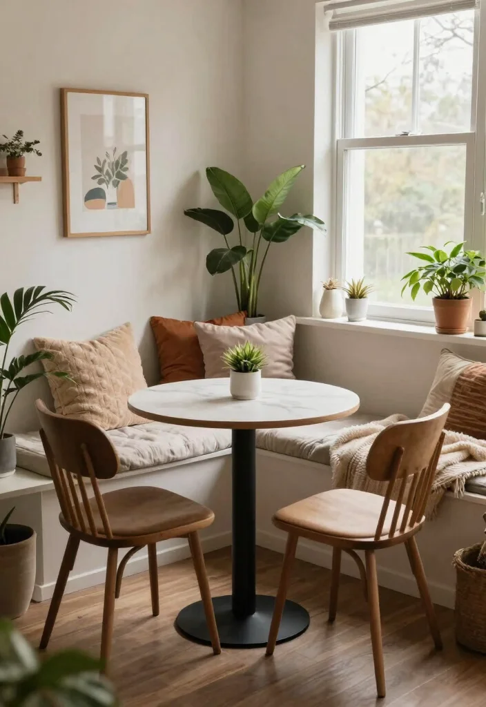 12 Small Living Dining Room Ideas That Flow Well 4. Cozy Nooks with Purpose 0