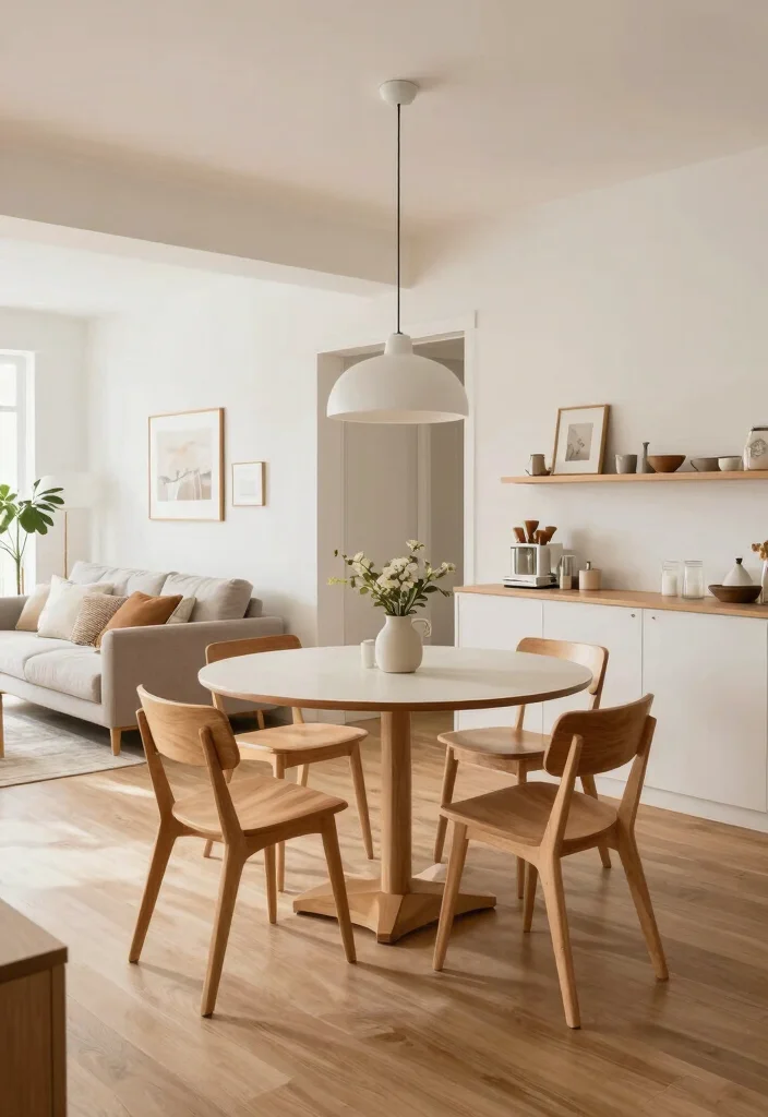 12 Small Living Dining Room Ideas That Flow Well 6. Flexible Layouts 0