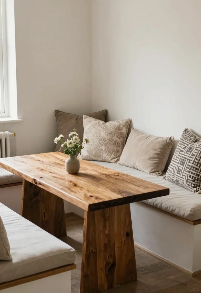 12 Small Living Room Dining Area Ideas That Work 3 12 Small Living Room Dining Area Ideas That Work 3. Integrate a Banquette 0