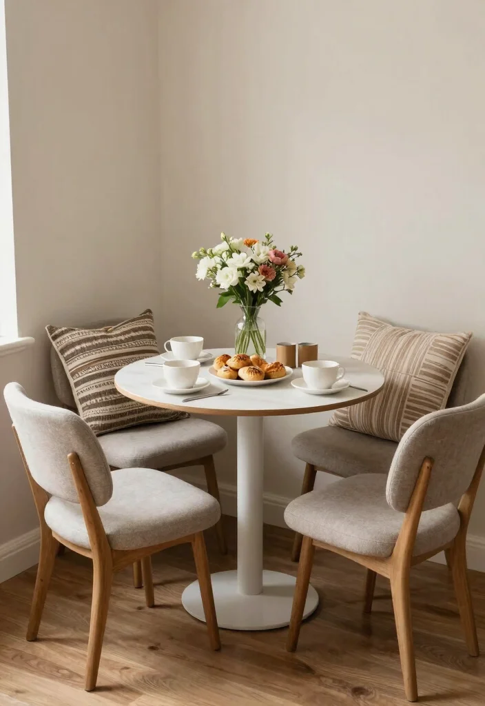 12 Small Living Room Dining Area Ideas That Work 17 12 Small Living Room Dining Area Ideas That Work 7. Create a Cozy Nook 0