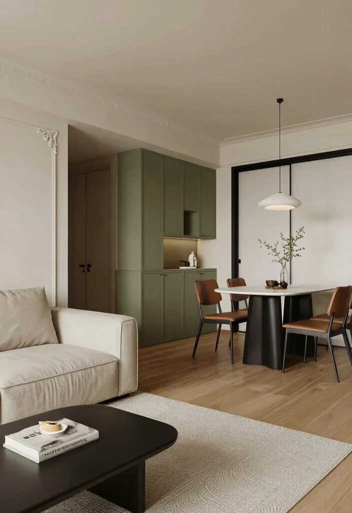 12 Small Living Room Dining Area Ideas That Work 29 12 Small Living Room Dining Area Ideas That Work 9. Create an Open Concept Design 0