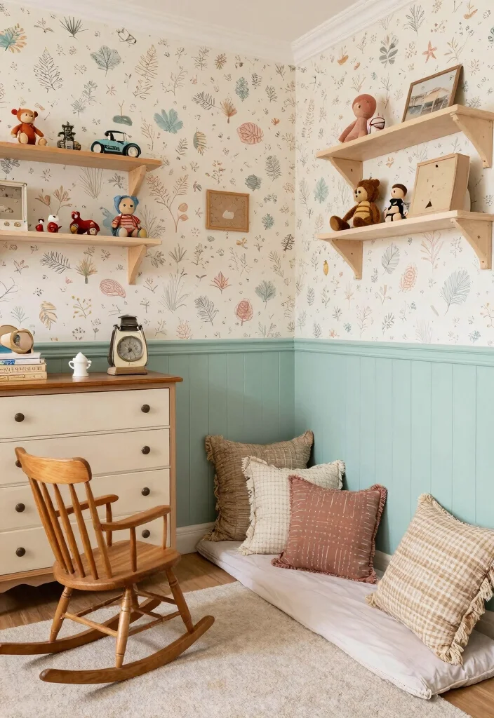 12 Toddler Bedroom Ideas That Are Cute and Practical 49 12 Toddler Bedroom Ideas That Are Cute and Practical 9. Vintage Playroom Retreat 0