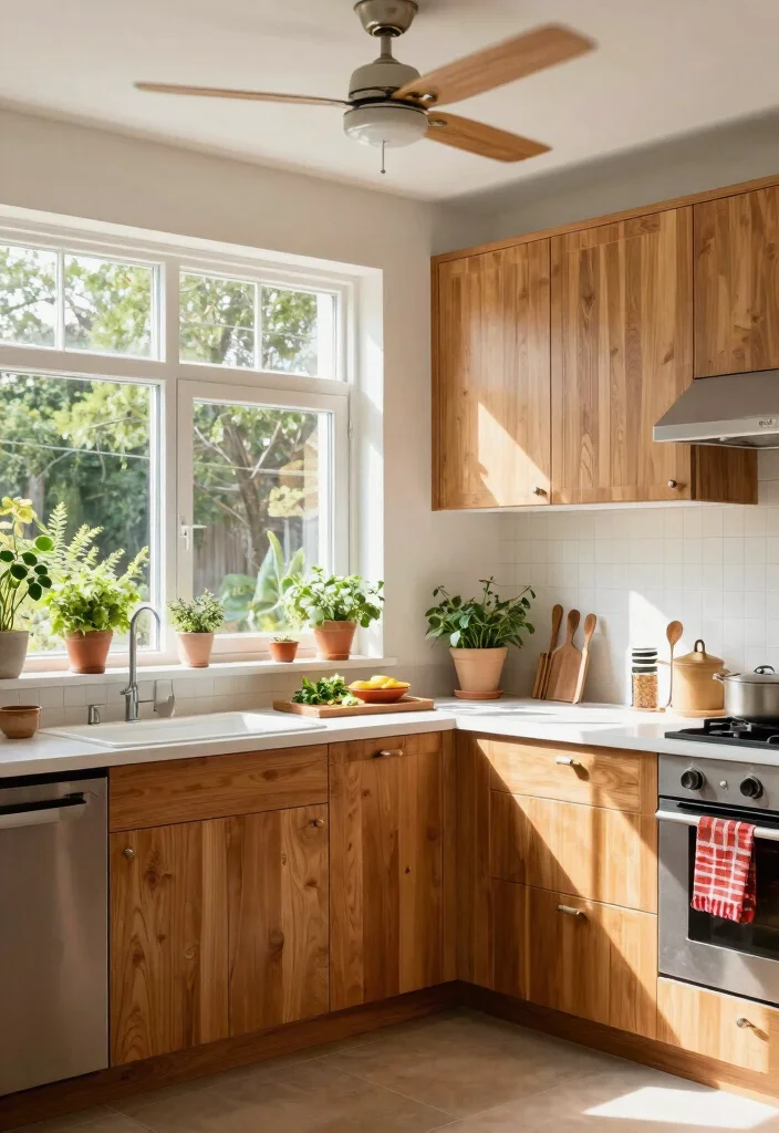 12 Traditional Indian Kitchen Ideas with Modern Touch 10. Natural Lighting and Ventilation 0