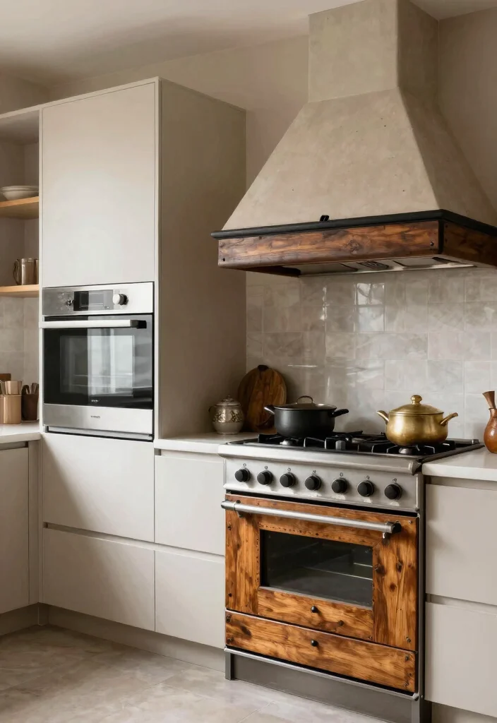 12 Traditional Indian Kitchen Ideas with Modern Touch 11. A Blend of Modern and Vintage 0