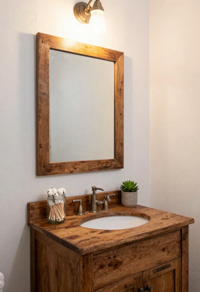12 Western Bathroom Ideas with Rustic Character 1 12 Western Bathroom Ideas with Rustic Character 1. Reclaimed Wood Accents 0