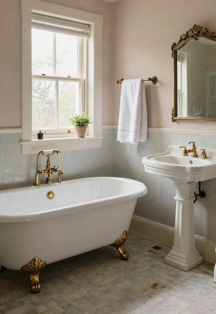 12 Western Bathroom Ideas with Rustic Character 2 12 Western Bathroom Ideas with Rustic Character 2. Vintage Bathroom Fixtures 0