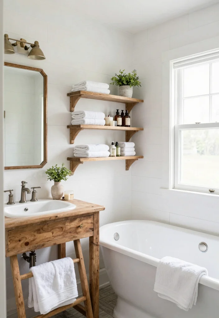 12 Western Bathroom Ideas with Rustic Character 25 12 Western Bathroom Ideas with Rustic Character 5. Farmhouse Bathroom Design 0