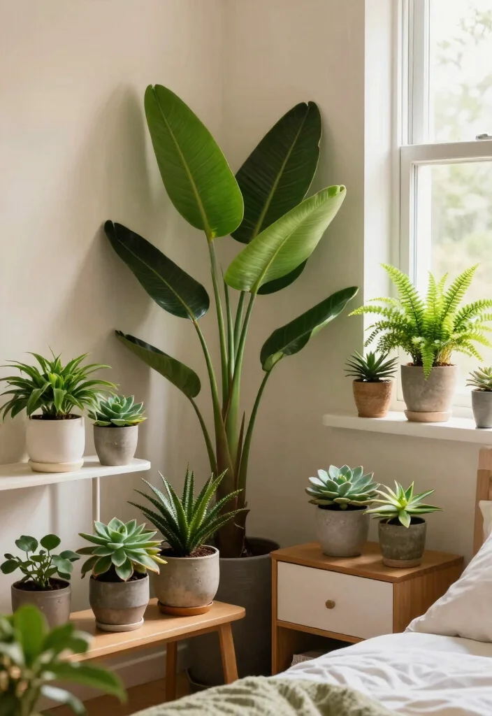 14 Cozy Aesthetic Bedroom Ideas with Warm Details 15 14 Cozy Aesthetic Bedroom Ideas with Warm Details 5. Natural Elements with Plants 0