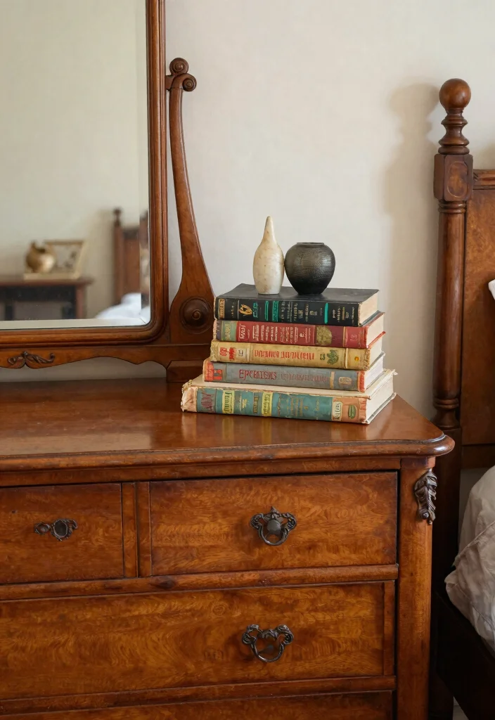 14 Cozy Aesthetic Bedroom Ideas with Warm Details 16 14 Cozy Aesthetic Bedroom Ideas with Warm Details 6. Vintage Finds and Thrifted Elements 0