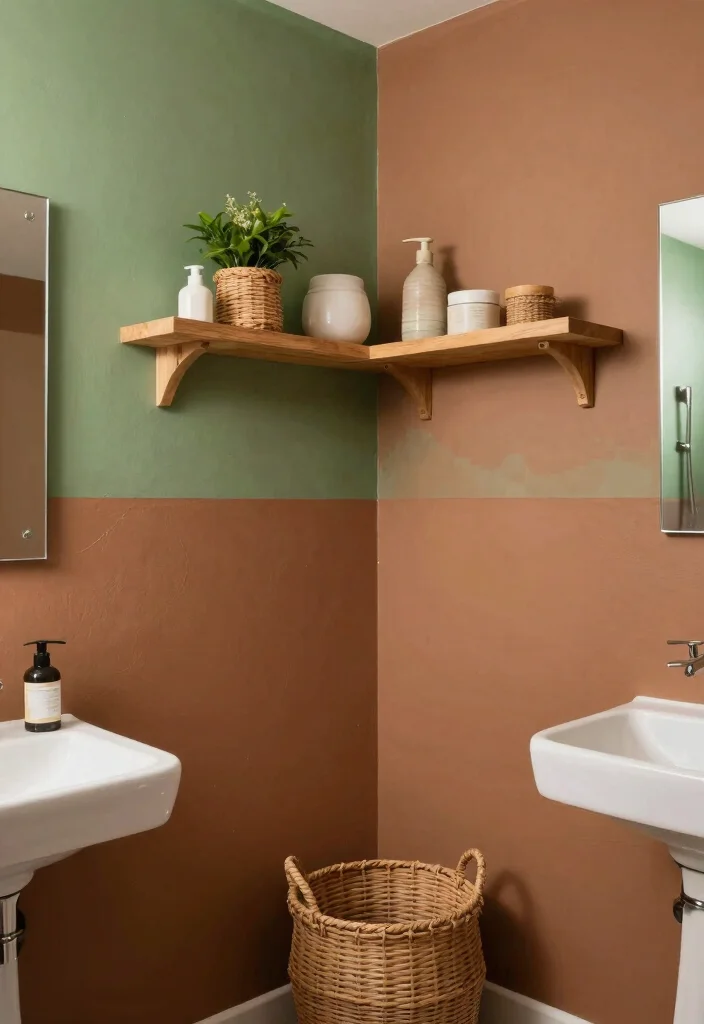 14 Earthy Bathroom Ideas with Natural Textures and Warm Tones 26 14 Earthy Bathroom Ideas with Natural Textures and Warm Tones 6. Eco Friendly Paints 0