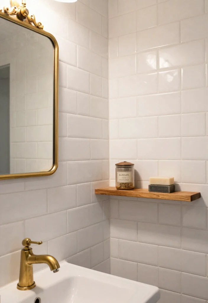 14 Elegant Bathroom Ideas That Feel Timeless and Refined 2. Timeless Subway Tiles 0