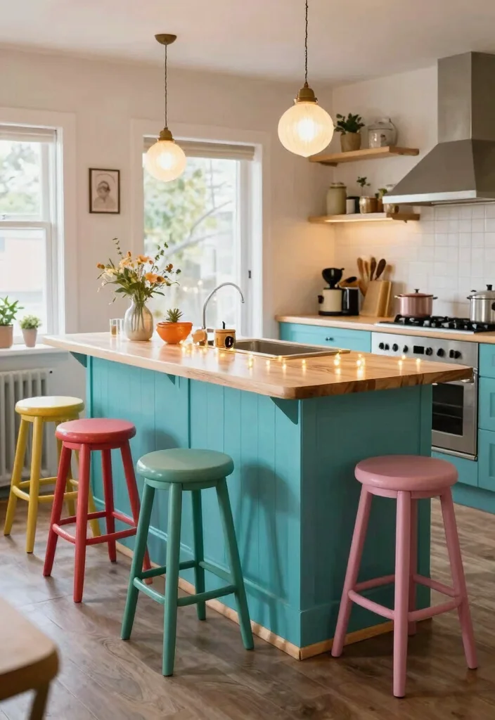 14 Kitchen Island Ideas with Seating Everyone Loves 30 14 Kitchen Island Ideas with Seating Everyone Loves 10. Stylish Bistro Island 0