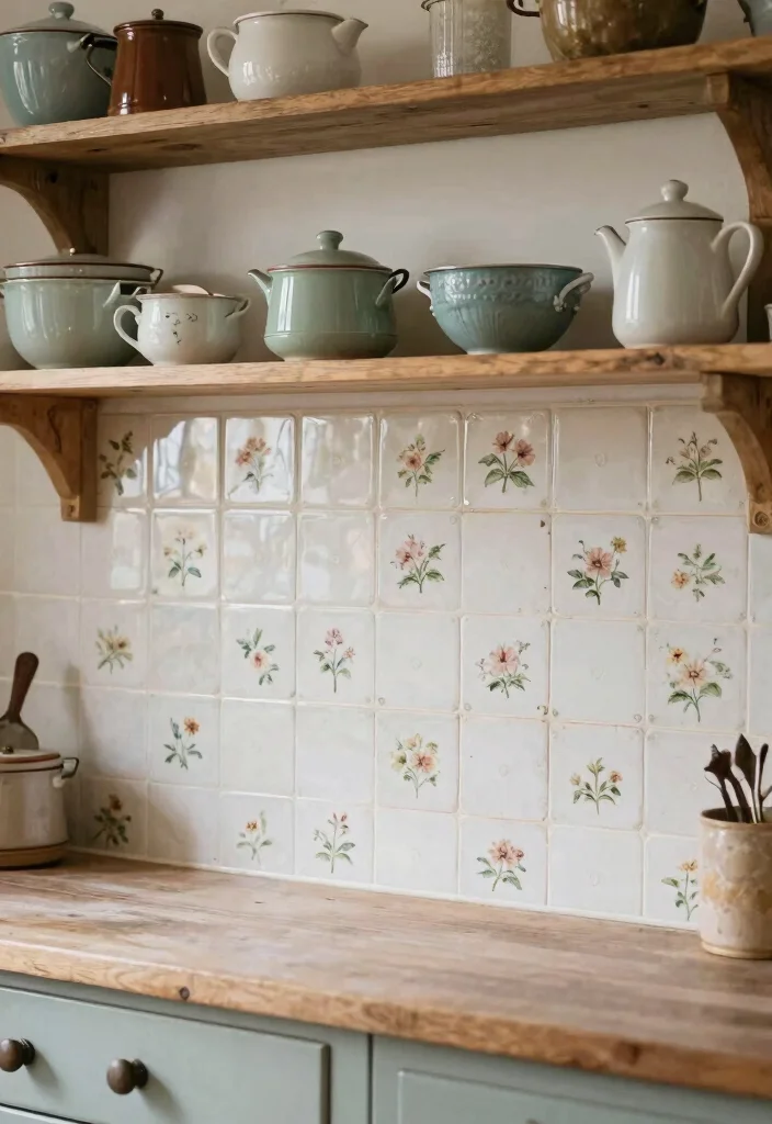 14 Kitchen Tile Ideas That Transform the Space 42 14 Kitchen Tile Ideas That Transform the Space 12. Vintage Porcelain Tiles 0