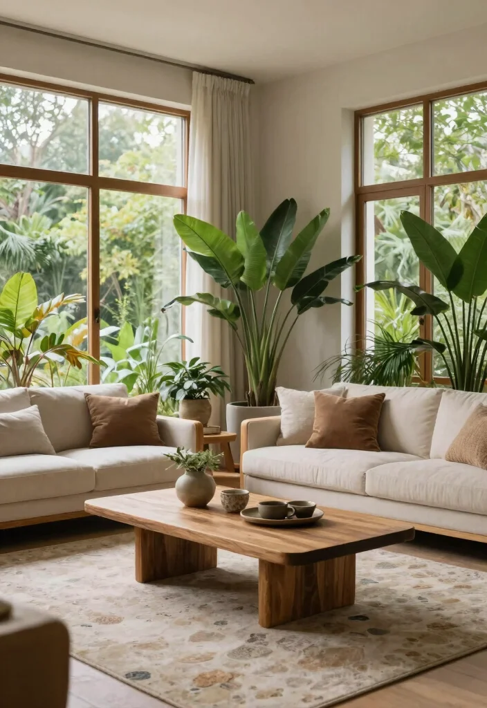 14 Living Room Decoration Ideas for a Finished Look 64 14 Living Room Decoration Ideas for a Finished Look 14. Biophilic Design 0