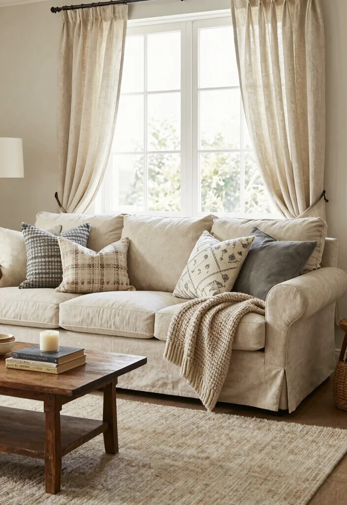 14 Living Room Decoration Ideas for a Finished Look 2 14 Living Room Decoration Ideas for a Finished Look 2. Eco Friendly Textiles 0