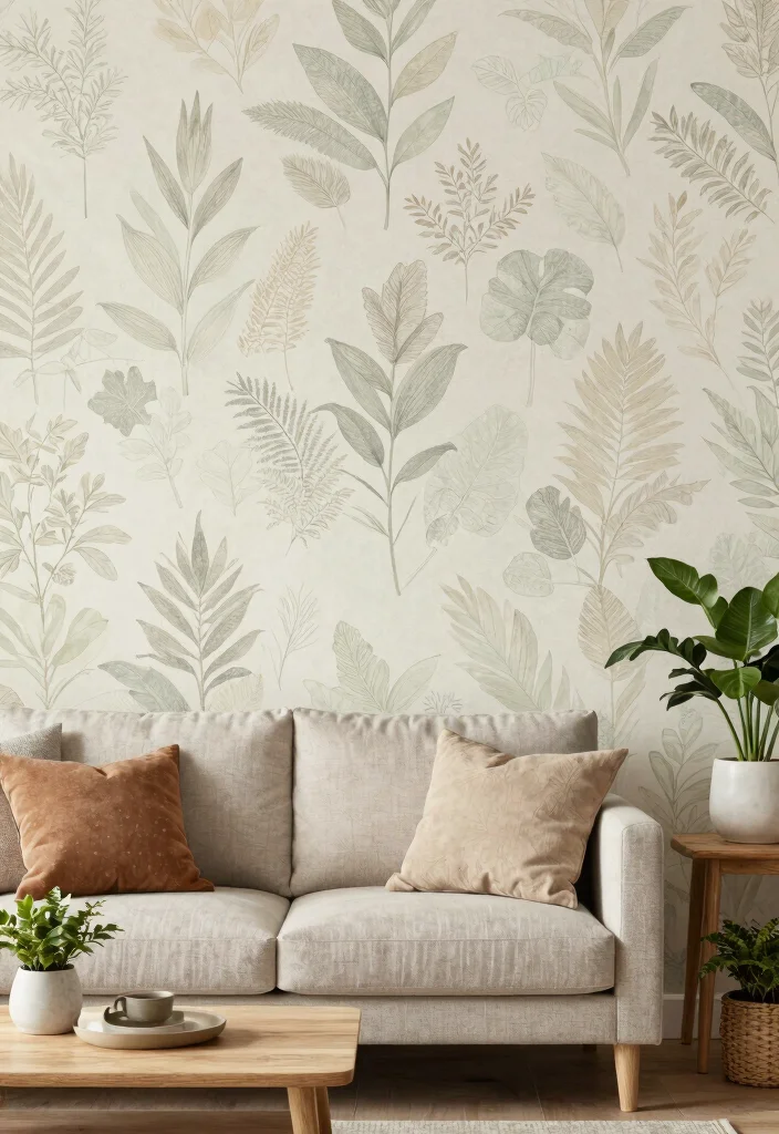 14 Living Room Wallpaper Ideas That Make a Statement 13. Eco Friendly Options 0