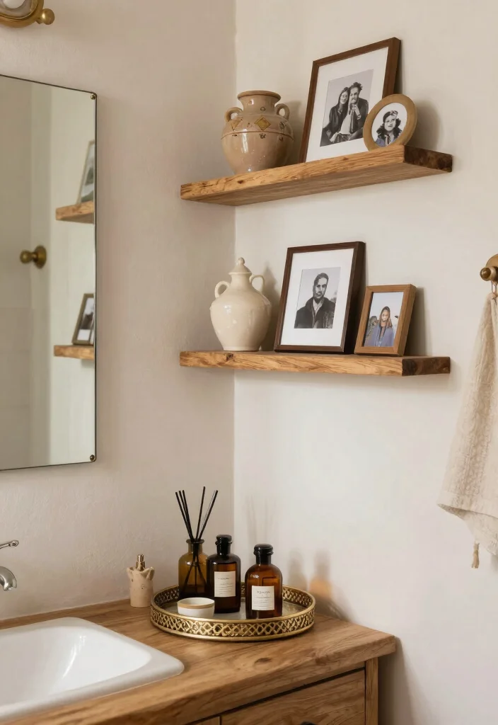 14 Mediterranean Bathroom Design Ideas with Old World Charm 14. Personal Touches 0