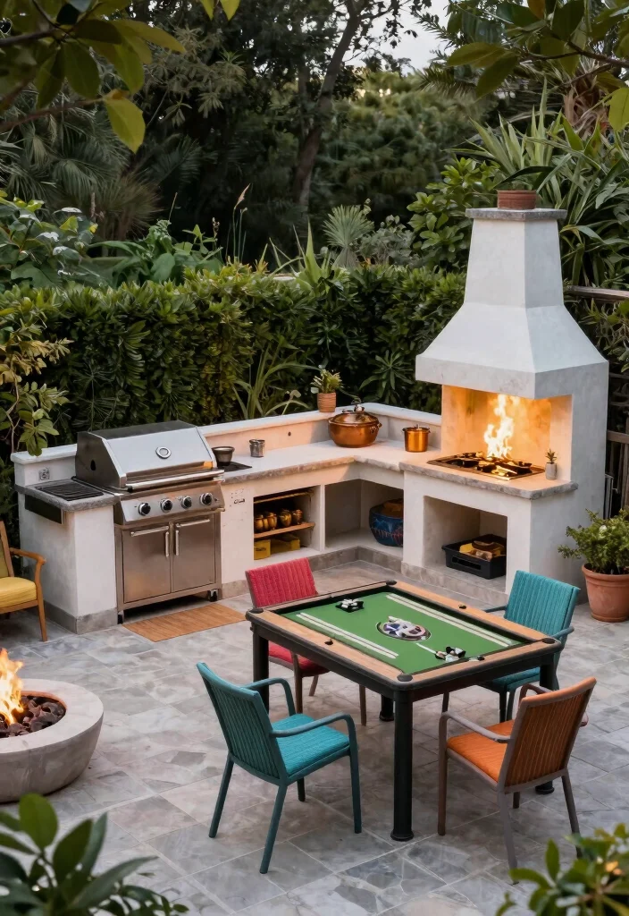 14 Outdoor Kitchen Design Ideas for Entertaining 12. Multi Functional Spaces 0