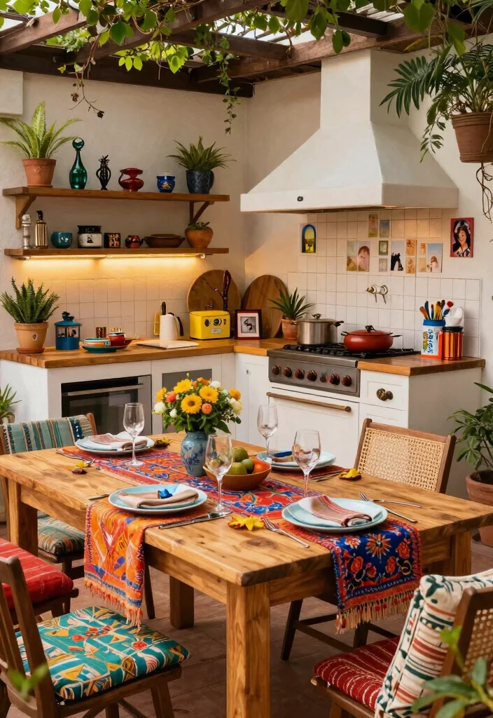 14 Outdoor Kitchen Design Ideas for Entertaining 14. Personal Touches with Decor 0