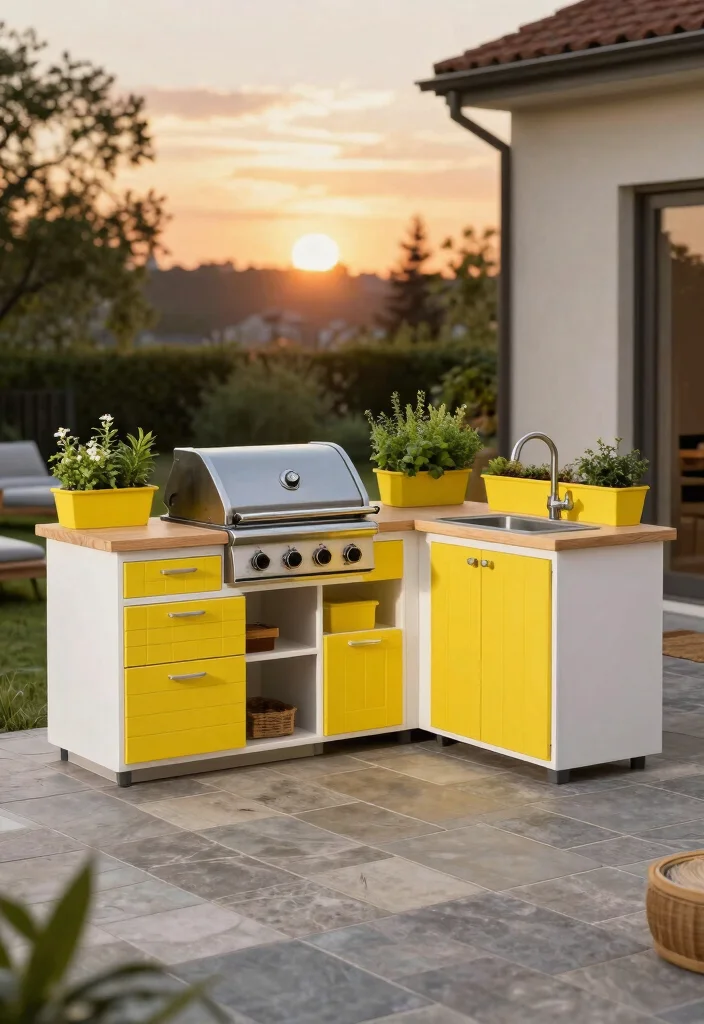 14 Outdoor Kitchen Design Ideas for Entertaining 2. Modular Outdoor Cooking Spaces 0