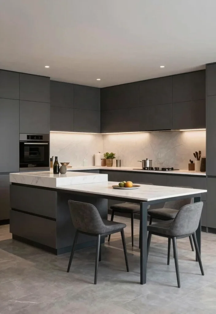 15 Kitchen Makeover Ideas That Feel Brand New 12. Incorporate Multi Functional Furniture 0