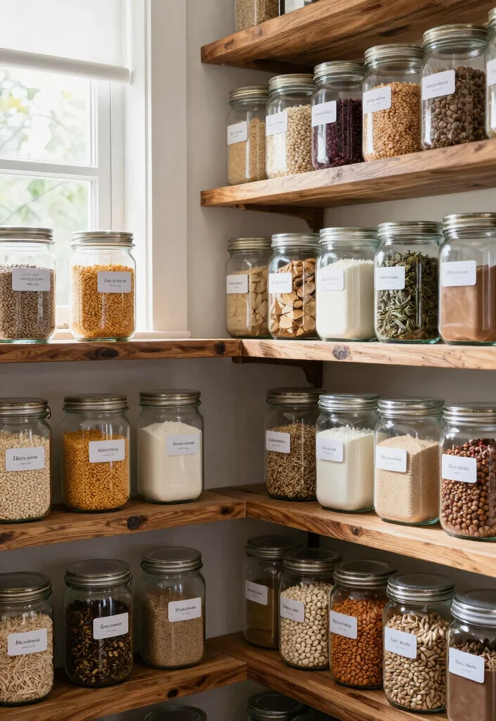 15 Kitchen Makeover Ideas That Feel Brand New 13. Use Stylish Containers for Organization 0
