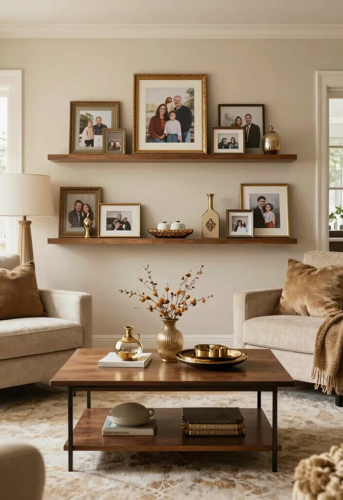 18 Luxury Modern Living Room Ideas That Feel High End 14. Personal Touches 0