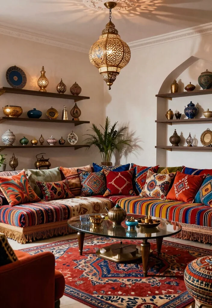 18 Luxury Modern Living Room Ideas That Feel High End 16. Global Influences 0