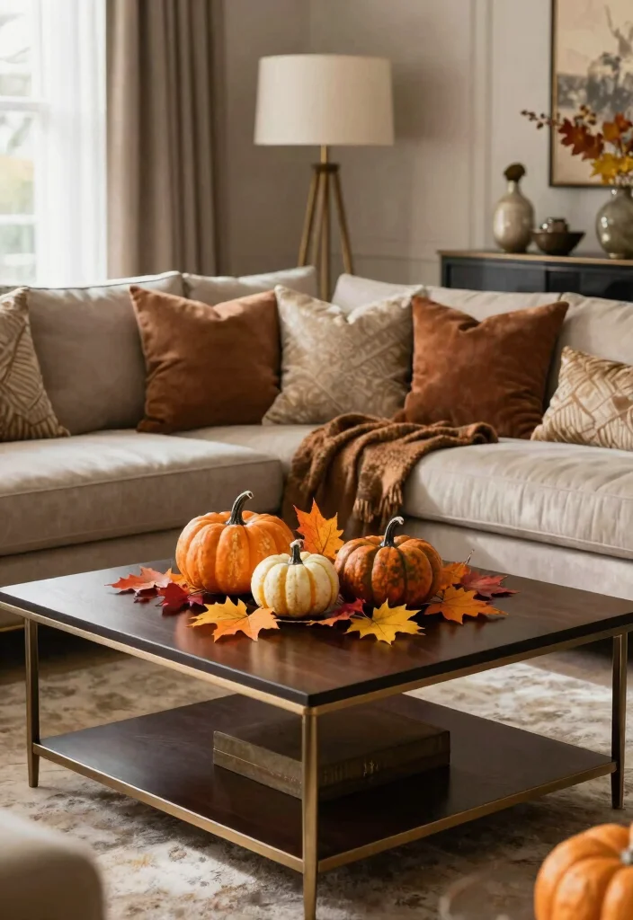 18 Luxury Modern Living Room Ideas That Feel High End 18. Seasonal Decor Changes 0