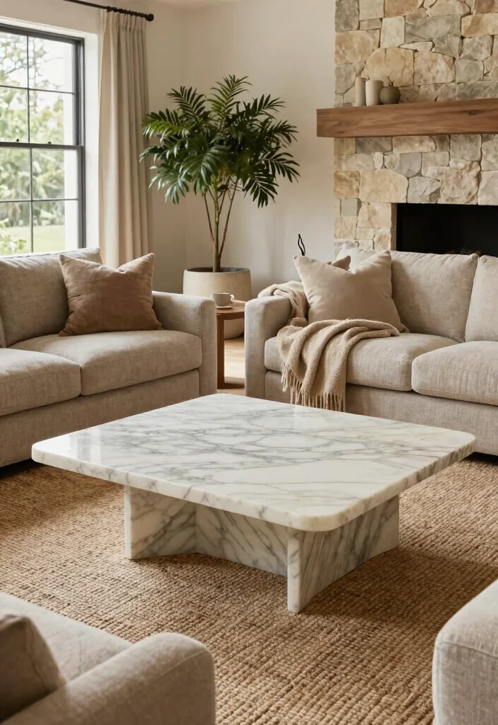 18 Luxury Modern Living Room Ideas That Feel High End 2. Natural Textures and Materials 0