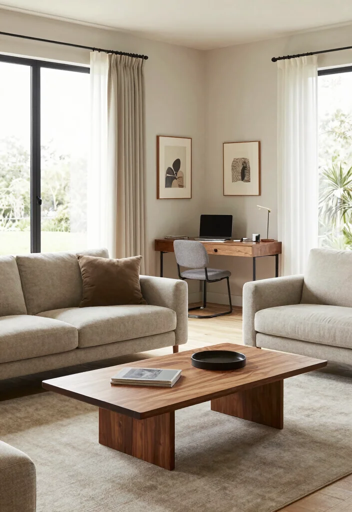 18 Luxury Modern Living Room Ideas That Feel High End 8. Multi Functional Spaces 0