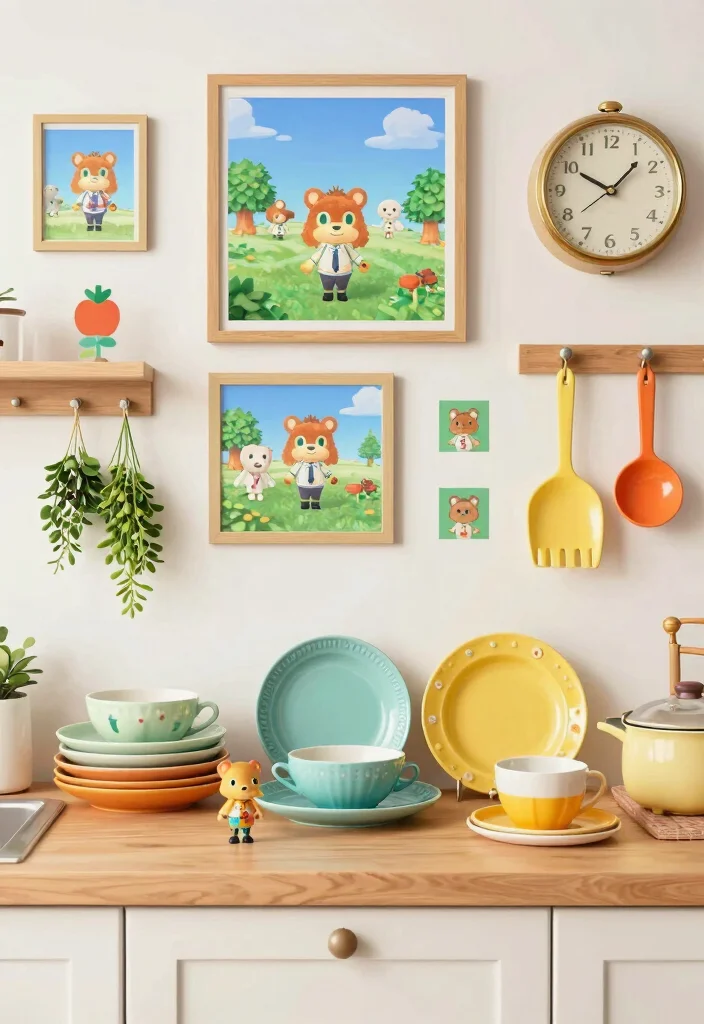 9 Animal Crossing Kitchen Ideas for Creative Builds 3. Whimsical Decor Accents 0