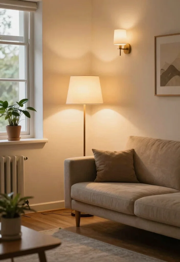 9 Extremely Small Living Room Ideas That Actually Work 47 9 Extremely Small Living Room Ideas That Actually Work 7. Smart Use of Lighting 0