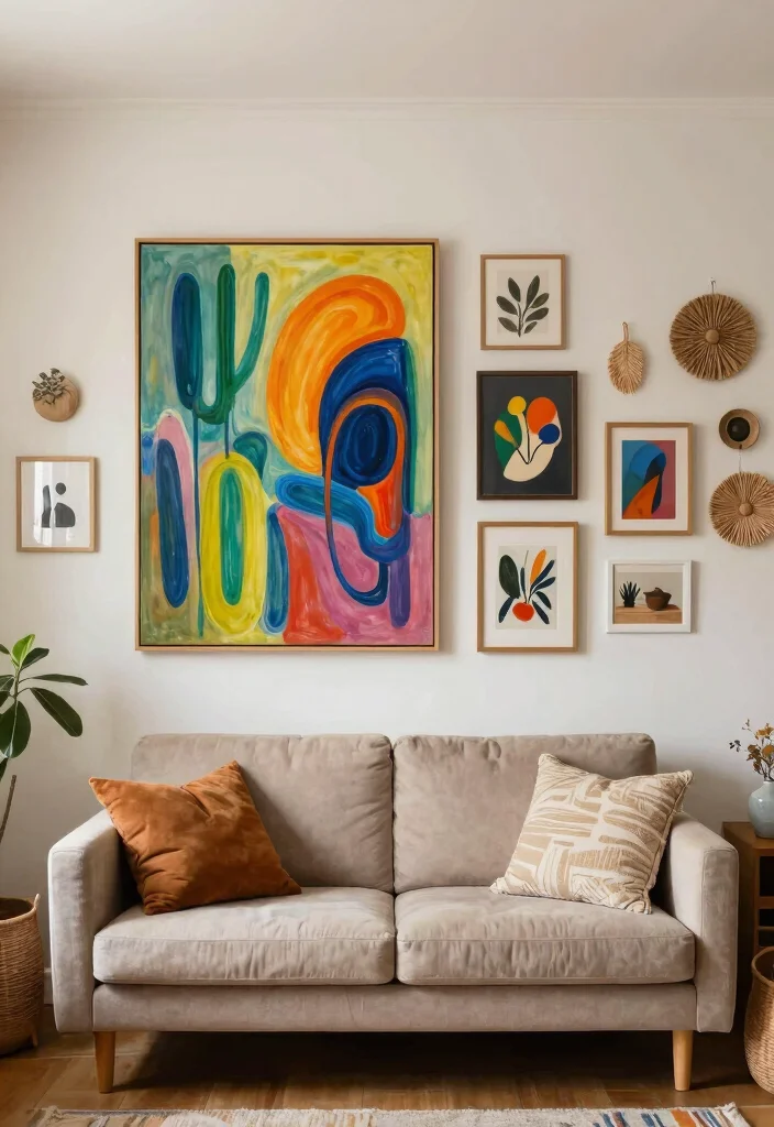 9 Extremely Small Living Room Ideas That Actually Work 58 9 Extremely Small Living Room Ideas That Actually Work 8. Creative Wall Art 0