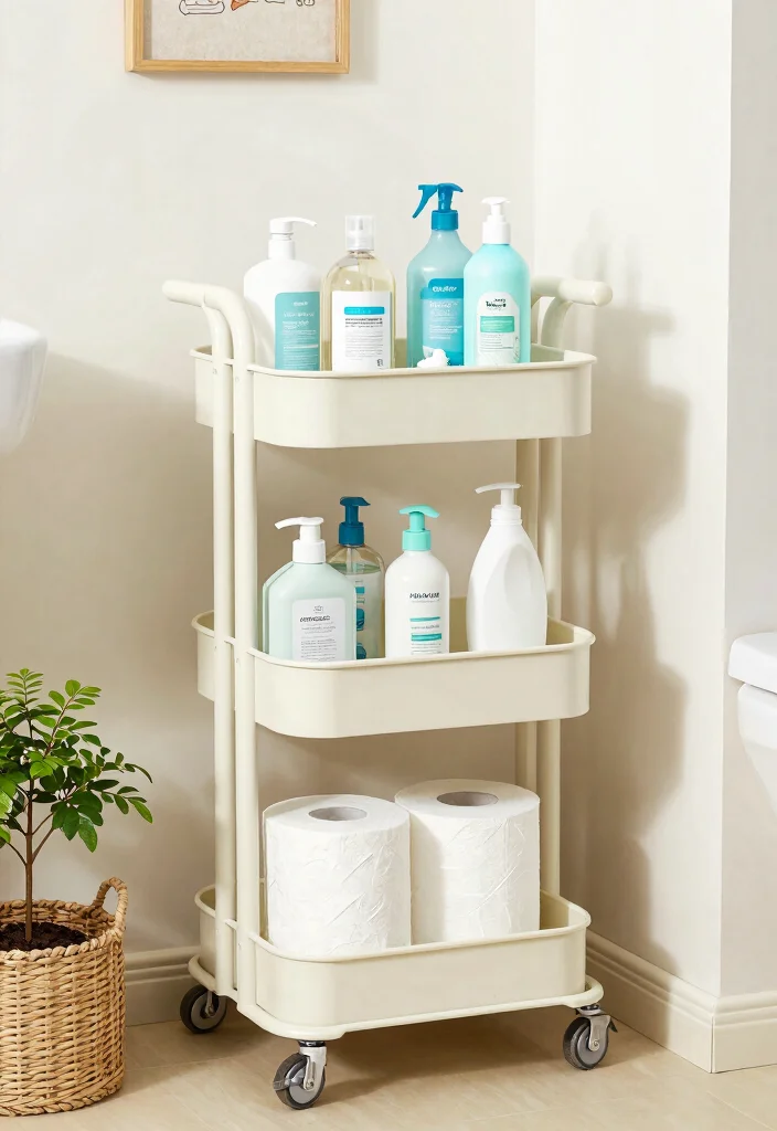 9 Very Tiny Bathroom Ideas That Actually Work 4. Compact Storage Solutions 0