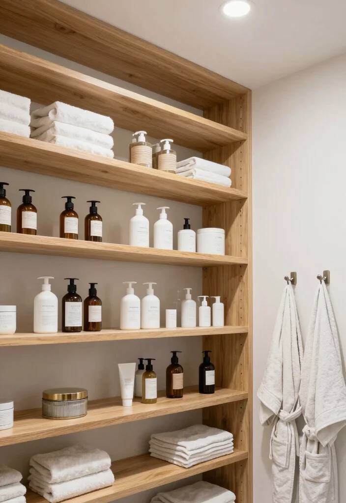 9 Very Tiny Bathroom Ideas That Actually Work 8. Utilizing Vertical Space 0