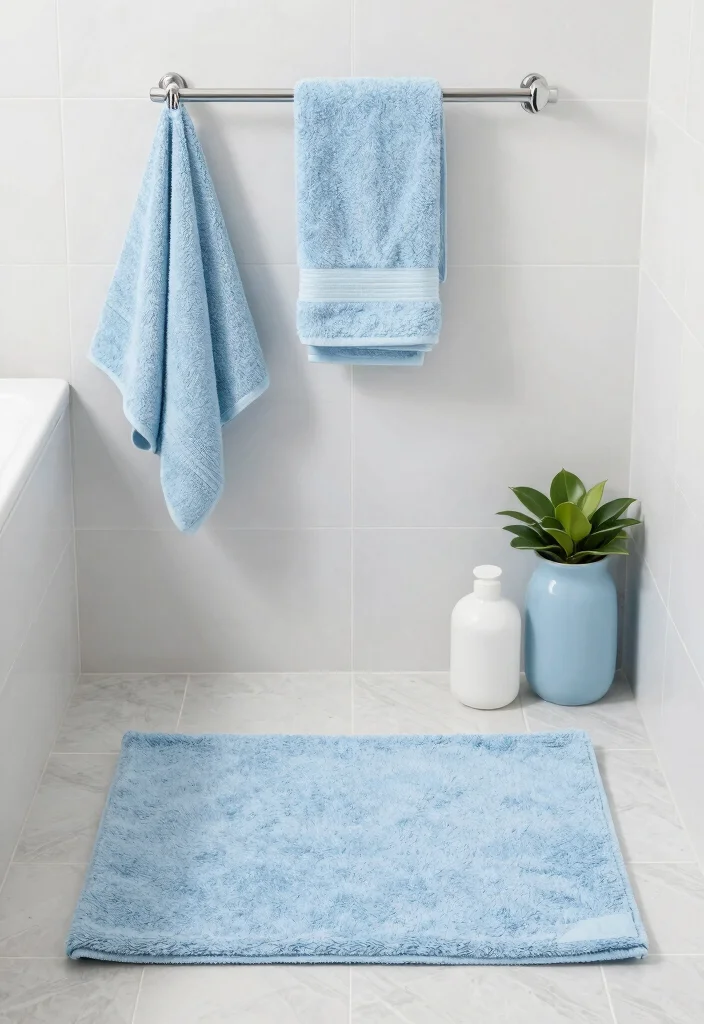 9 Very Tiny Bathroom Ideas That Actually Work 9. Color Coordination for a Cohesive Look 0